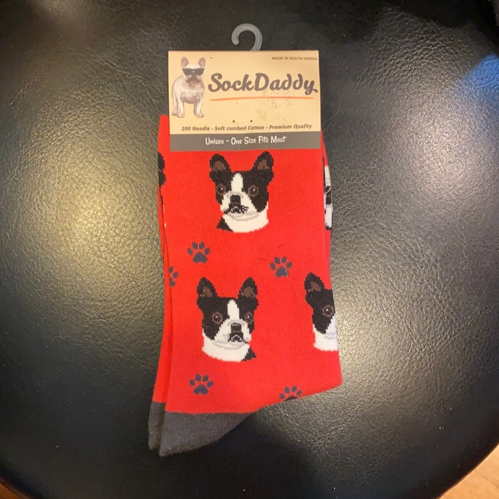 ✨1 DAY SALE✨SOCK DADDY | Boston Terrier Socks